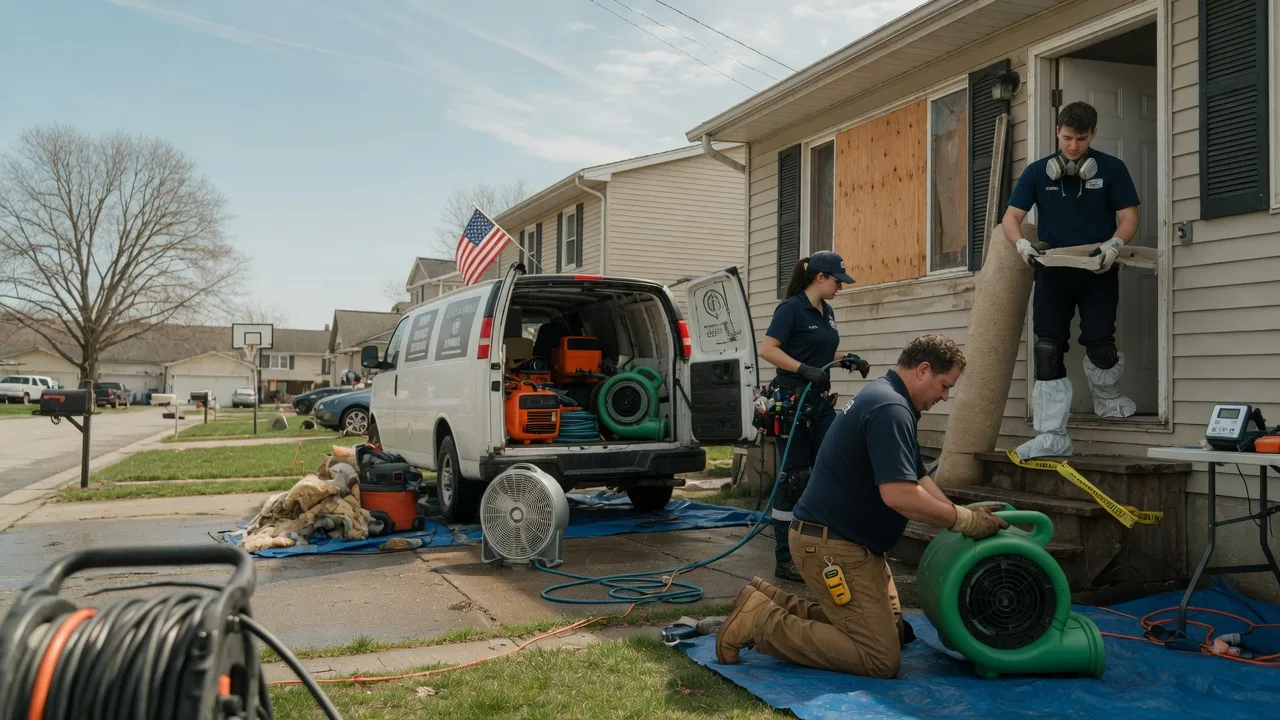 Water Damage Restoration in Marysville, MI near me